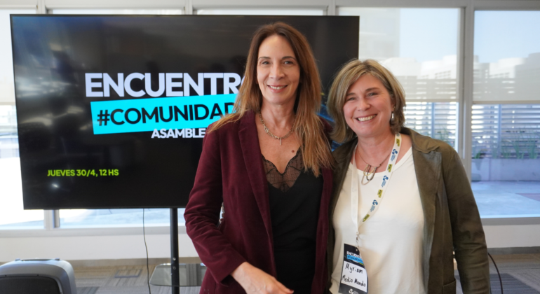Verónica Zampa y Myriam Mihkelson